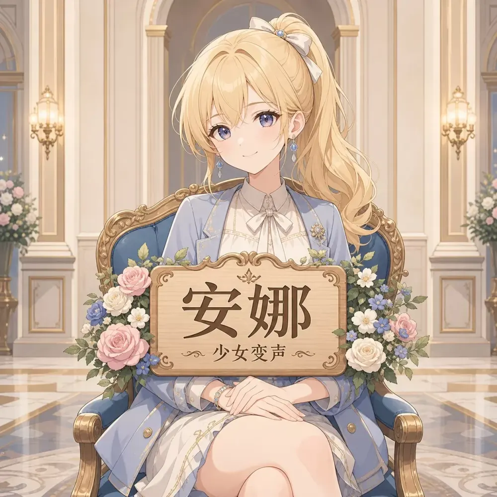 【RVC模型】安娜·少女音 · 陪玩配音娱乐