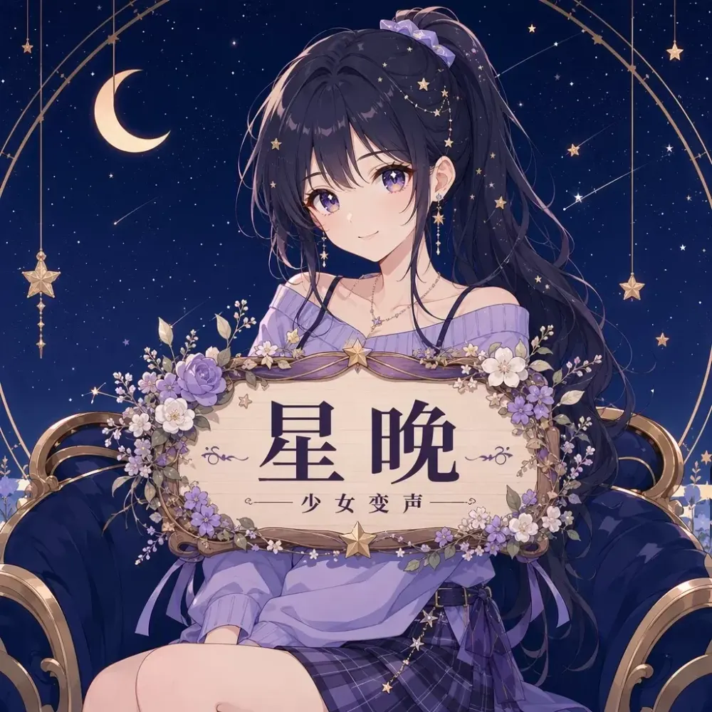 【RVC模型】星晚·少女音·日常·烟火气 · 陪玩配音娱乐