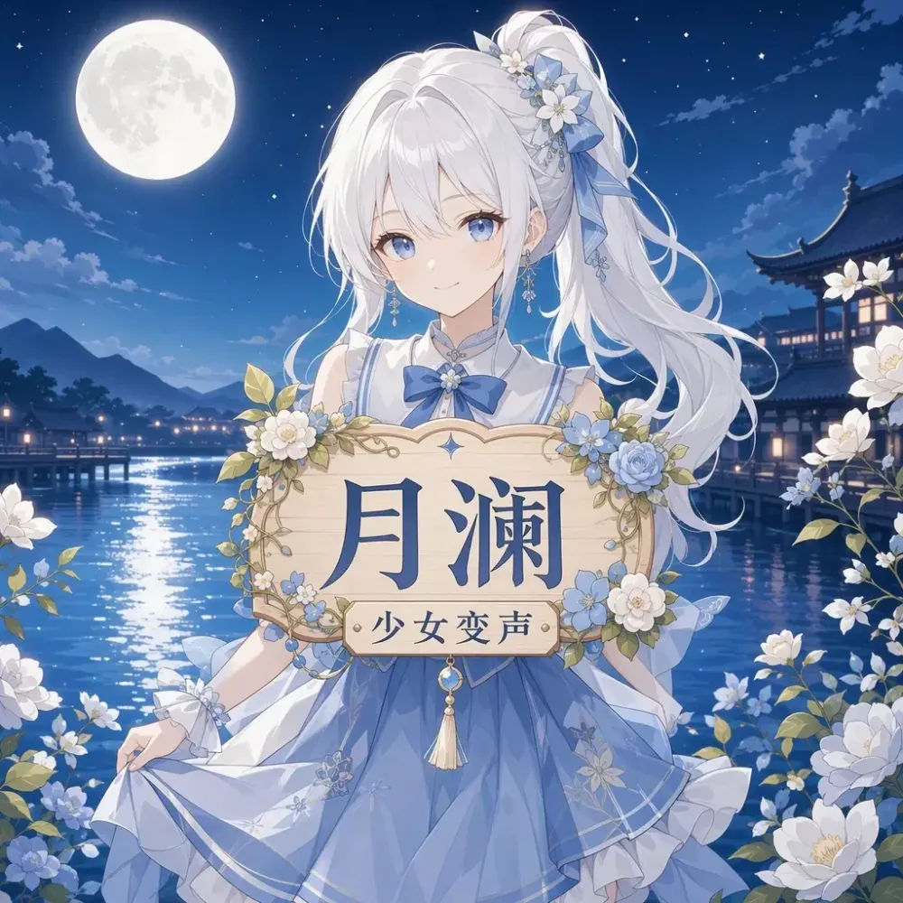 【RVC模型】月澜·少女音·温柔 · 陪玩配音娱乐