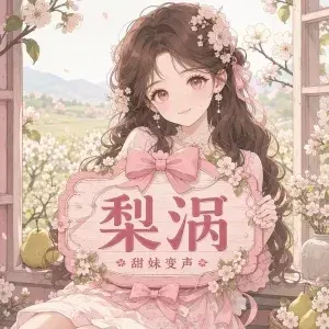 梨涡 - 甜妹音RVC变声模型_陪玩变声_AI翻唱