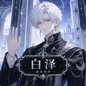 白泽 - 高冷男主音RVC变声模型_陪玩变声_AI翻唱