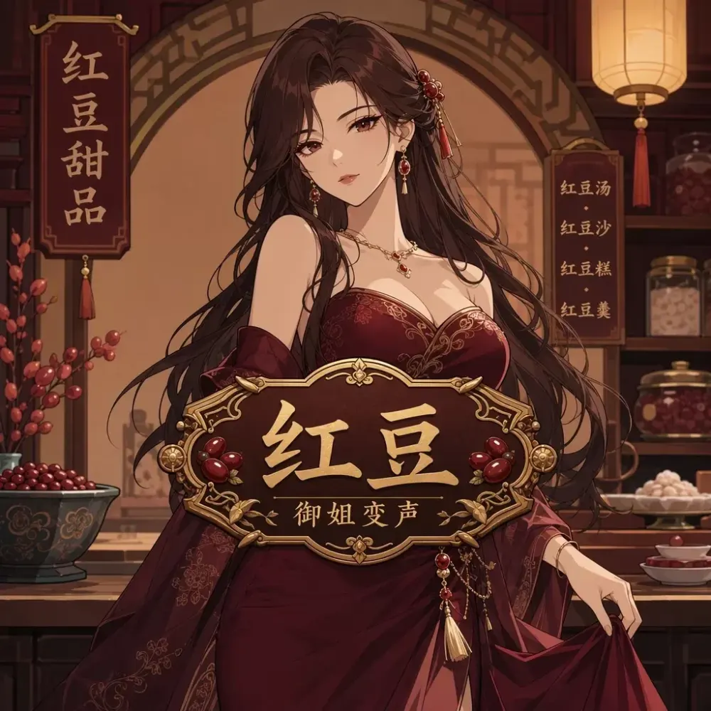 【RVC模型】红豆·御姐音 · 陪玩配音娱乐