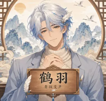 【RVC模型】鹤羽·青叔音 · 陪玩配音娱乐-妙音变声RVC官方