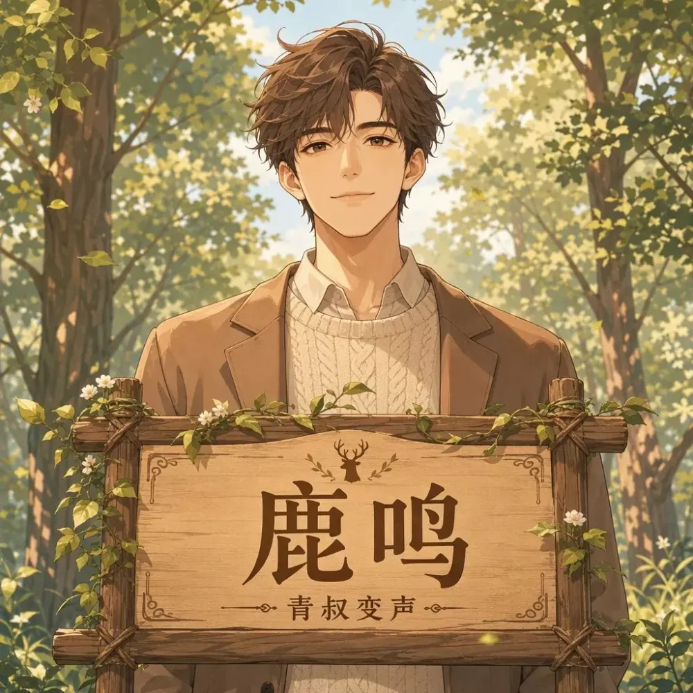【RVC模型】鹿鸣·青叔音·温柔 · 陪玩配音娱乐
