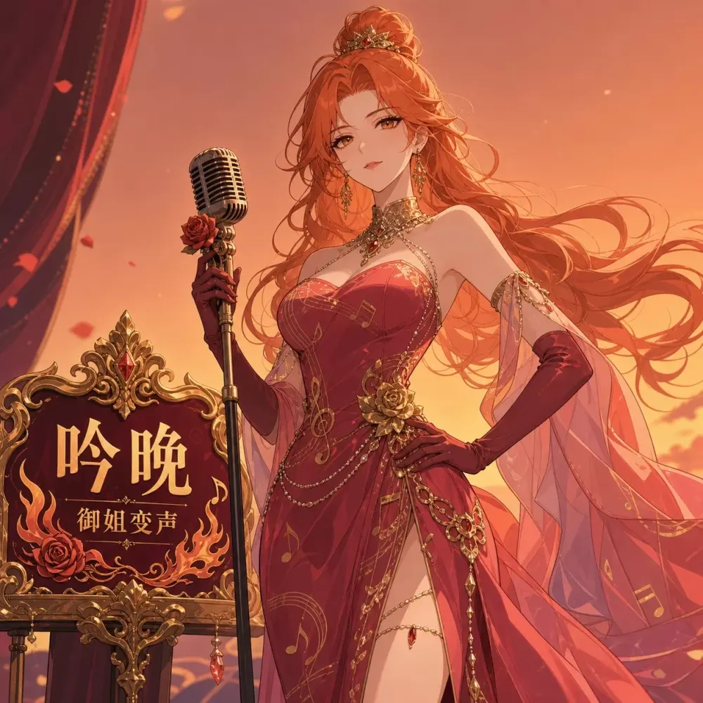 【RVC模型】吟晚·御姐音 · 陪玩配音娱乐