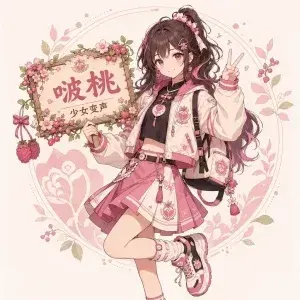 啵桃 - 少女音RVC变声模型_陪玩变声_AI翻唱