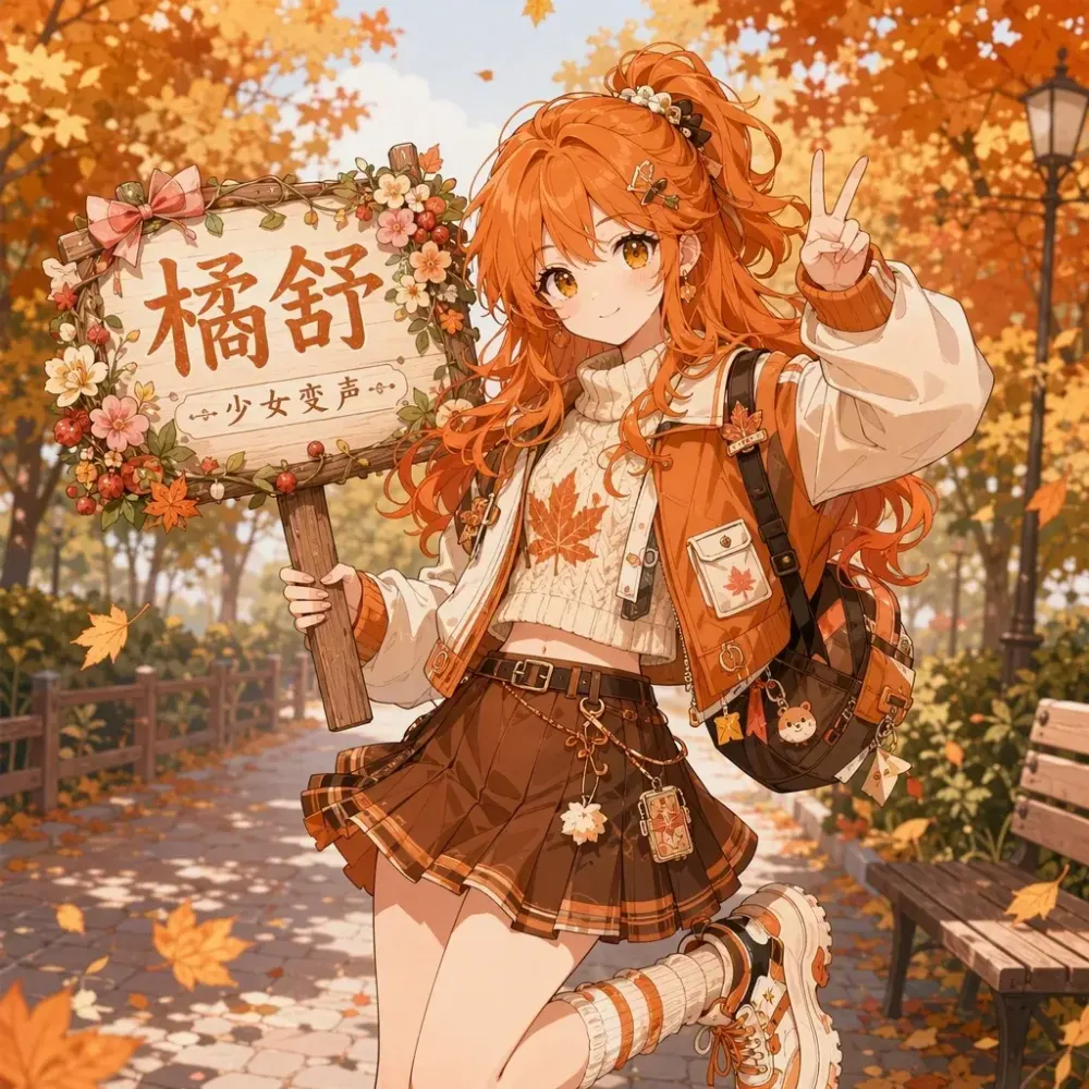【RVC模型】橘舒·少女音 · 陪玩配音娱乐