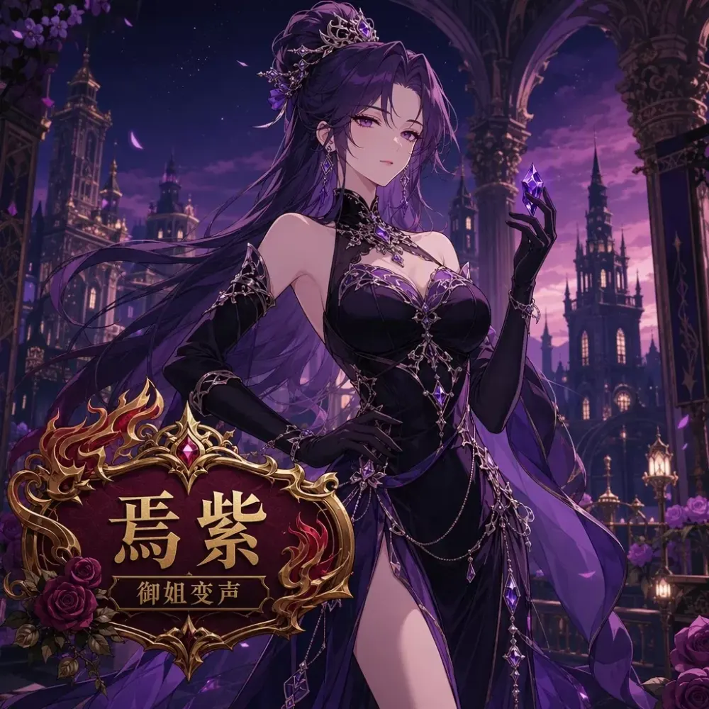 【RVC模型】焉紫·御姐音 · 陪玩配音娱乐