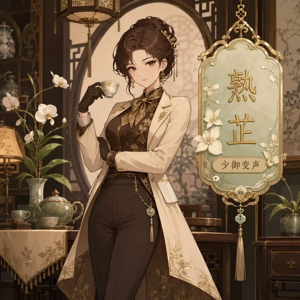 【RVC模型】熟芷·少御音 · 陪玩配音娱乐-妙音变声RVC官方