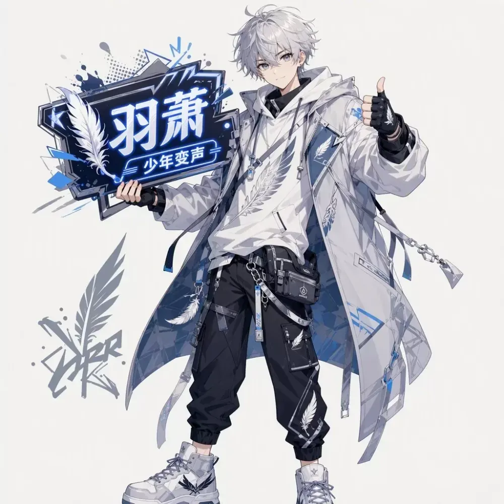 【RVC模型】羽萧·少年音 · 陪玩配音娱乐