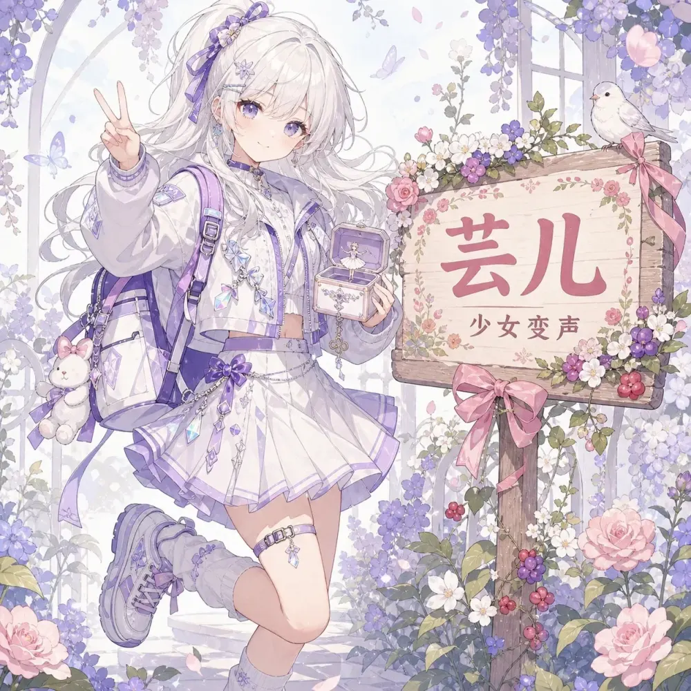 【RVC模型】芸儿·少女音 · 陪玩配音娱乐