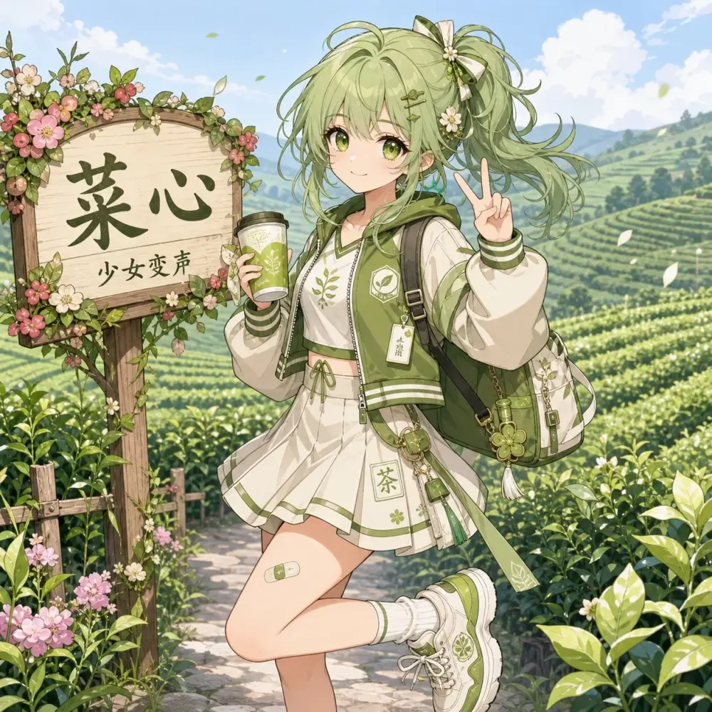 【RVC模型】菜心·少女音 · 陪玩配音娱乐