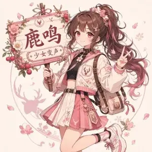 鹿鸣 - 少女音RVC变声模型_陪玩变声_AI翻唱